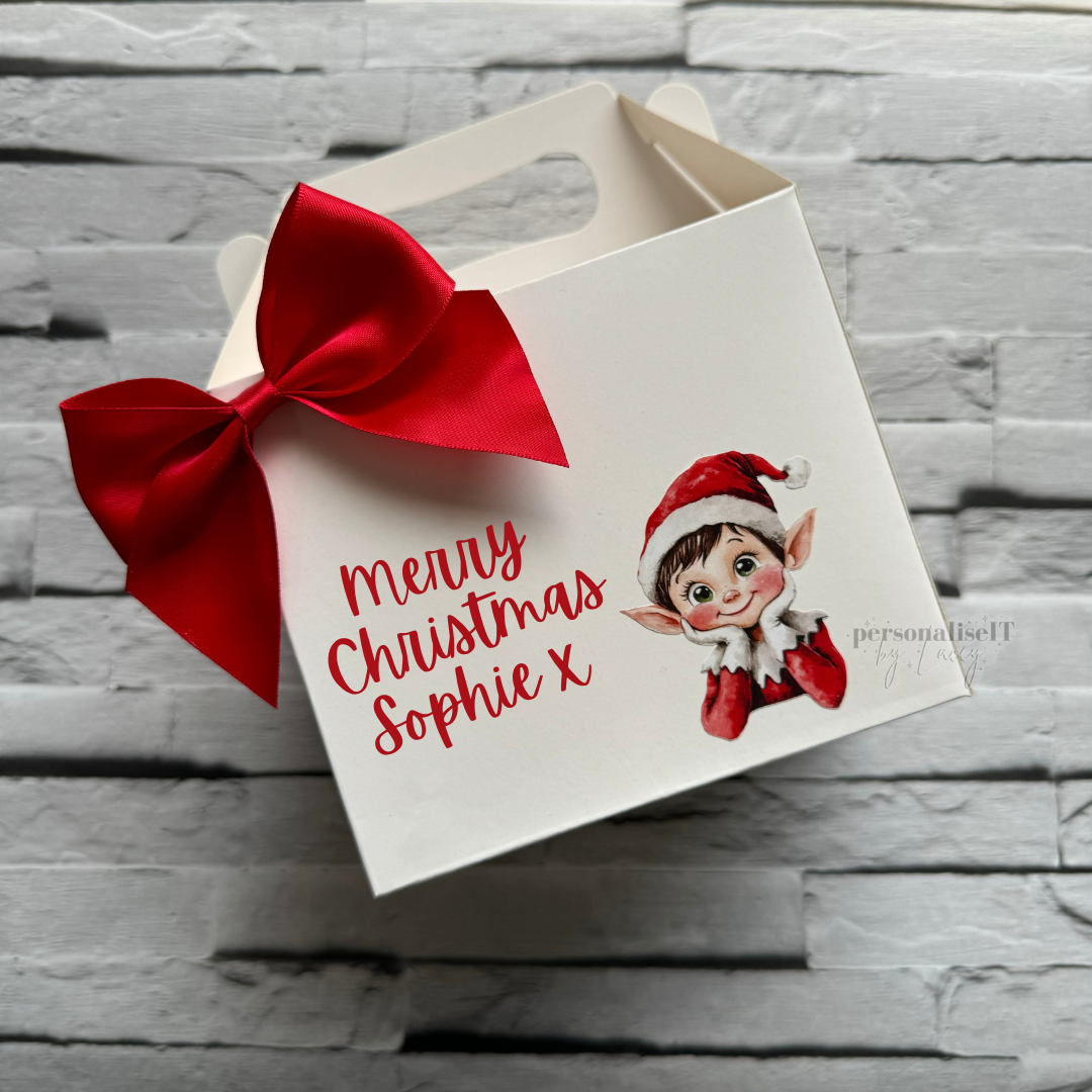 Personalised Merry Christmas Box