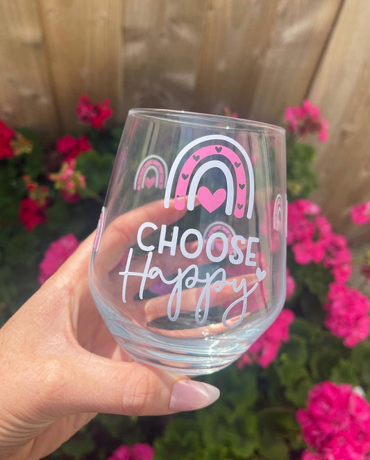 Choose Happy Tumbler